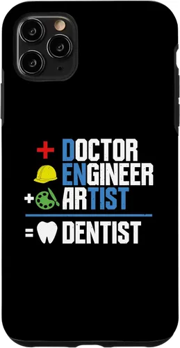 Vista 13 de iPhone 16 Doctor Engineer Artist Dentist Dentistry Dental Assistant Case