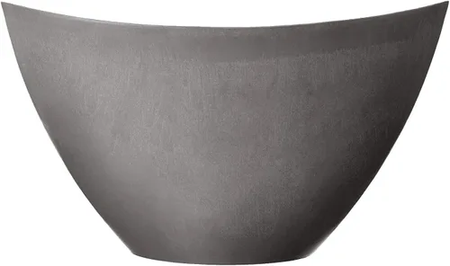 Vista 3 de PSW Pot Collection YB41CT Maceta Curvada de Compuesto de Plástico/Piedra/Madera – Sin Orificio de Drenaje (Perforable), para Plantas y Jardines