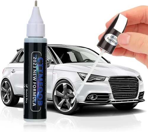 Vista 8 de Pintura negra de retoque para automóviles, bolígrafo de reparación de arañazos de pintura de automóvil dos en uno, solución rápida y fácil para Negro