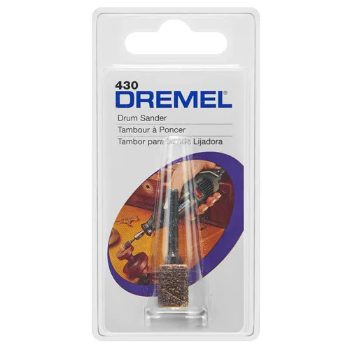 Vista 4 de Dremel Mandril de lijado de tambor de 430 1/4 pulgadas