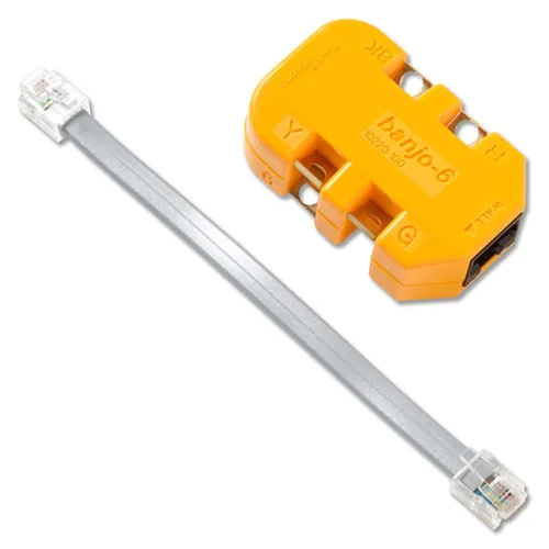 Vista 4 de Adaptador modular de 8 cables en línea Fluke Networks, 1