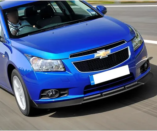 Vista 7 de Kit de 3 bordes de parachoques delantero compatibles con Chevrolet Cruze 2011-2014, alerón de protección divisor estilo STP, difusor de aire