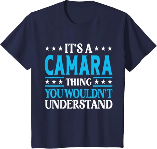 Vista 35 de It's A Camara Thing Surname Funny Family Last Name Camara T-Shirt