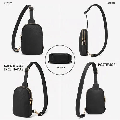 Vista 8 de Bolsos bandolera y riñoneras - Regalos de bolsos de cinturón para mujeres