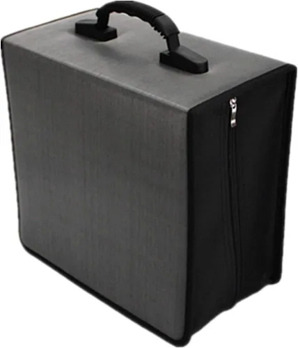 Vista 7 de Estuche organizador para CD/DVD, funda para cartera, almacenamiento de disco de capacidad de 400 (color azul)