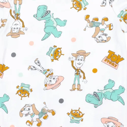 Vista 7 de Disney Classics The Aristocats Lion King Winnie the Pooh Pixar Toy Story Baby Girls 5 Pack Bodysuits Newborn to Infant