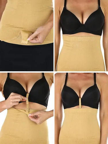 Vista 6 de ToBeInStyle Body moldeador de alta compresión para mujer