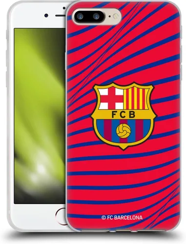 Vista 53 de Head Case Designs Funda de gel suave con licencia oficial del FC Barcelona Barca Crest Graphics [protección de grado militar] compatible con Apple