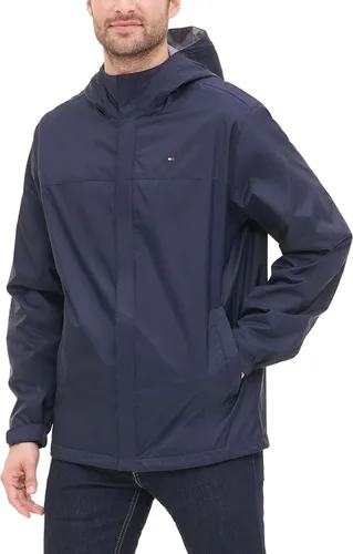 Vista 4 de Tommy Hilfiger - Chaqueta impermeable transpirable con capucha para hombre