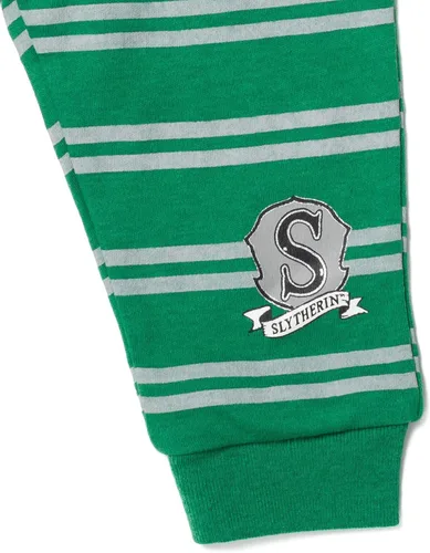 Vista 8 de Harry Potter Hufflepuff Slytherin Ravenclaw - Paquete de 4 pantalones deportivos para bebés recién nacidos a bebés