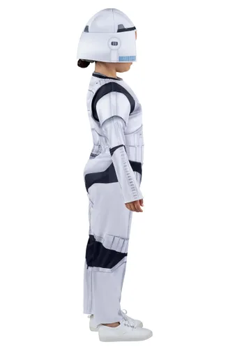 Vista 5 de Disfraz Deluxe de Stormtrooper para Niño Pequeño Multicolor