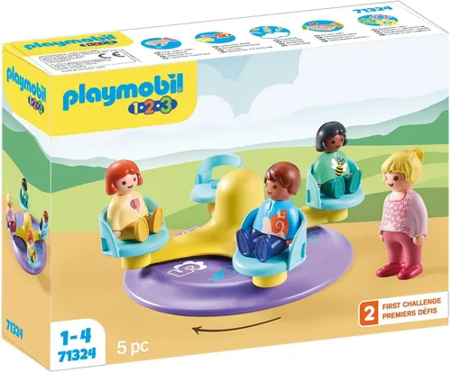 Vista 2 de Playmobil 1.2.3: Número-Merry-Go-Round