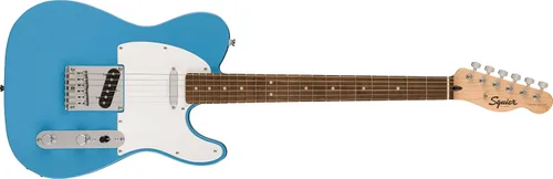 Vista 11 de Squire Sonic Telecaster - Guitarra eléctrica, color negro, diapasón de arce