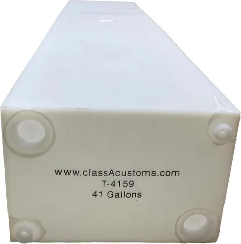 Vista 2 de Class A Customs T-4159 Tanque de retención de agua dulce de 41 galones para RV y camión de comida de concesión Fabricado en EE. UU.