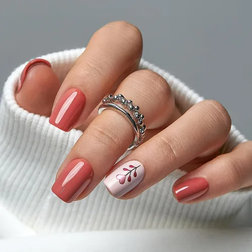 Vista 21 de CurvLife Uñas a presión de almendras medianas, color blanco lechoso A9 - Susurro de crema