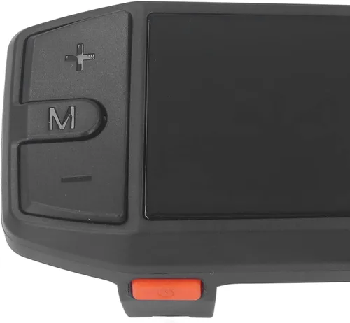 Vista 8 de Focket Computadora de bicicleta, pantalla de kilometraje de engranajes de potencia de velocidad IP65, pantalla LCD de bicicleta eléctrica DC 24 V 36