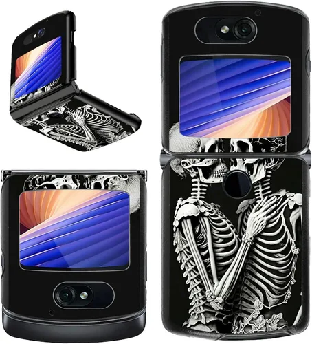 Vista 50 de Rossy Funda para Motorola Razr Plus 2023 para Moto Razr+ 2023 con patrón de niña africana para mujeres y hombres, ultra delgada, ligera