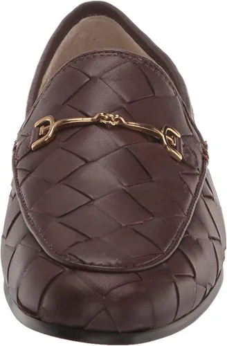 Vista 2 de Sam Edelman Mocasines Loraine para mujer, Tejido de chocolate oscuro