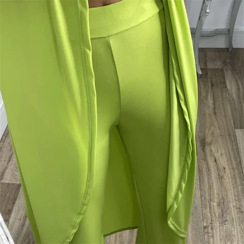 Vista 7 de KnjoFly Traje de mujer madura de jersey de 7 colores, traje de mujer madura Vivianhan, traje de jersey Vivianhan (azul, L)
