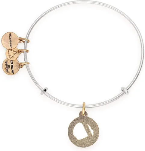 Vista 2 de Alex and Ani Brazalete con dije inicial en L
