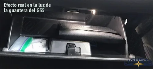 Vista 5 de Paquete de 10 luces LED blancas superbrillantes para interiores Infiniti G35 Coupe 2003 2004 2005 2006 2007 + luces de matrícula y herramienta