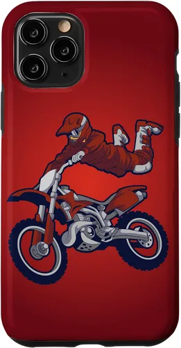 Vista 11 de iPhone 12 mini Motocross caso