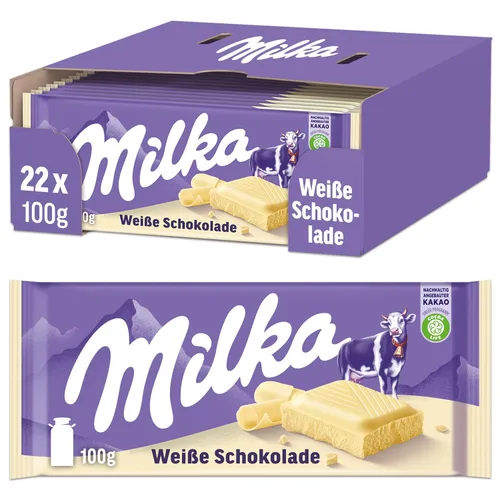 Vista 3 de Milka Bubbly Chocolate Blanco, 95g/3.35oz (PACK DE 5)