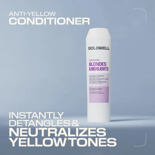 Vista 6 de Goldwell Dualsenses Blondes and Highlights Anti-Yellow Conditioner 1L