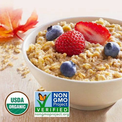 Vista 3 de Avena instantánea Quaker, paquete variado de 2 sabores sin gluten, 32