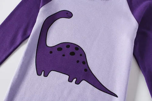 Vista 3 de Family Feeling - Conjunto de pijama de manga larga, diseño 100% de algodón, para niños pequeños