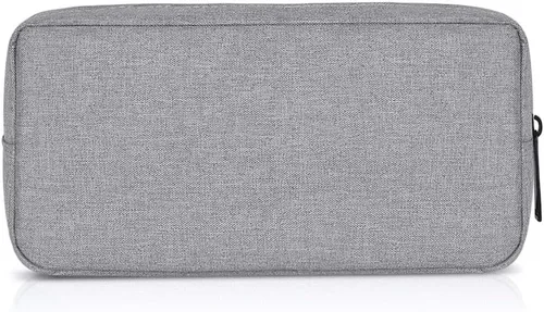 Vista 13 de Bolsa de transporte suave universal para electrónicos/accesorios, duradera y ligera, adecuada para salidas, negocios, viajes y kit de cosméticos