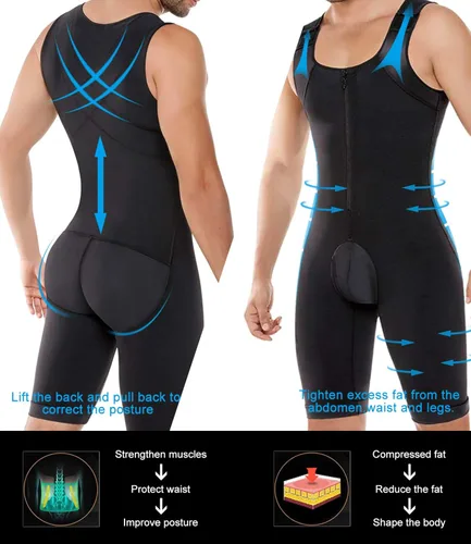 Vista 4 de DoLoveY - Body de compresión para hombre