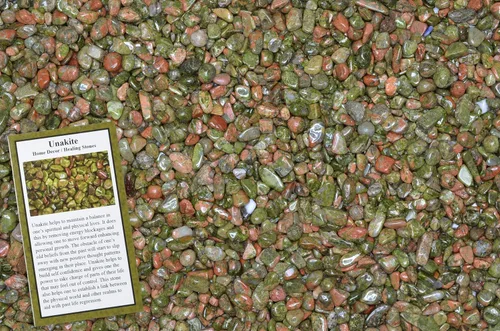 Vista 36 de Fantasia Materiales: 1 libra de piedras de tamaño de chip de aguamarina pulida con tarjeta de identificación