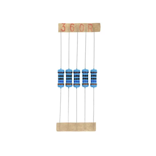 Vista 98 de 100PCS 1 vatios 1W 0R1 0.1 ohmios 1% resistencia de película metálica