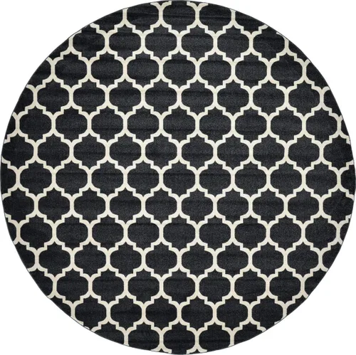Vista 125 de Unique Loom Trellis Collection - Alfombra de área de Filadelfia, rectangular de 2 pies 2 pulgadas x 3 pies, color morado y marfil