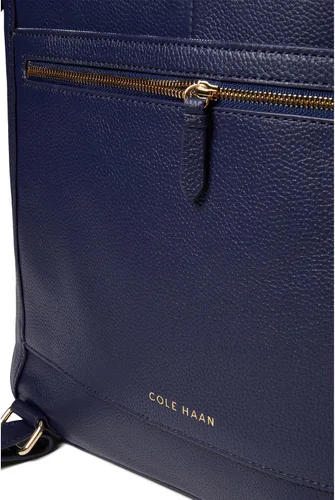 Vista 4 de Cole Haan Grand Ambition - Mochila convertible grande, color azul noche, talla única, Azul Evening, Mochila convertible grande Grand Ambition