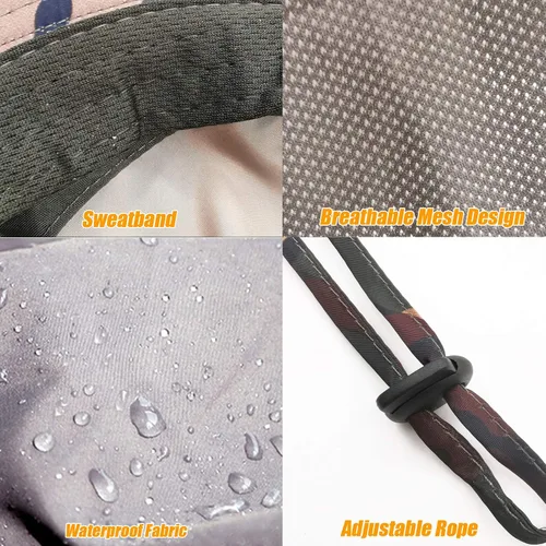 Vista 6 de Sombrero de pesca unisex para adultos