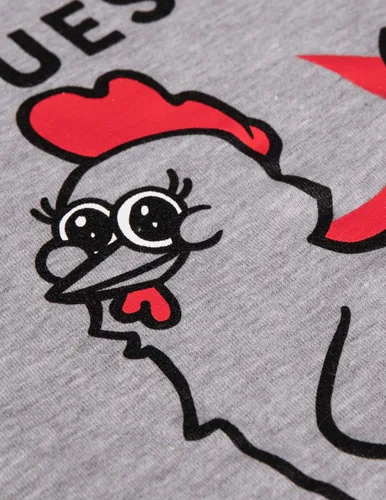 Vista 5 de Guess What Chicken Butt! Funny Silly Sarcasm Joke Saying Sarcastic Humor Men T-Shirt