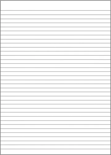Vista 3 de Philofax 342213 - Organizador personal, recarga, A5, notas, regla horizontal, negro