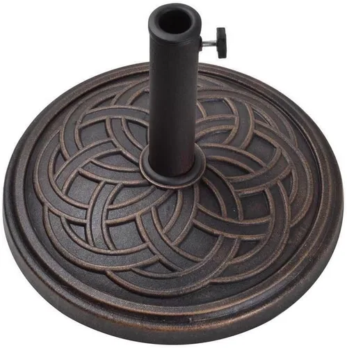 Vista 4 de Bond Manufacturing 60474A Gaelen - Base para paraguas (26.5 lbs, 26.5 lbs, bronce antiguo)