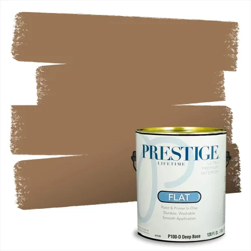 Vista 58 de Pintura 2 en 1, para primera mano y para exterior, de Prestige Paints, E100-N-1120BM