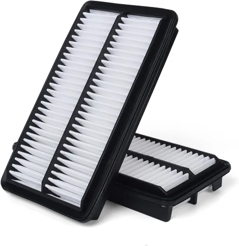Vista 13 de Paquete de 2 filtros de aire para motor Compatible con Hyundai/Kia Santa Fe Sport, Sedona, Sorento2, Palisade, Telluride Reemplazo de filtro de aire