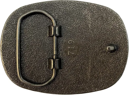 Vista 7 de Leather Custom Made Name Belt Buckle - USA - Up to 6 Letters