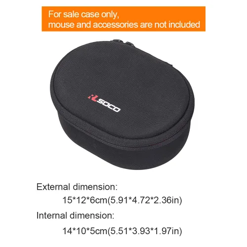 Vista 3 de RLSOCO Funda de transporte para ASUS ROG Harpe Ace Extreme/Ace Mini/II Ace/Ace Aim Lab y ASUS ROG Spatha X/Chakram X Origin/Keris II
