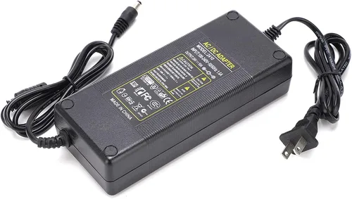 Vista 8 de Adaptador de corriente DC 24V 10A Enchufe de EE. UU. Convertidor de transformador de 100-240V para placa amplificador