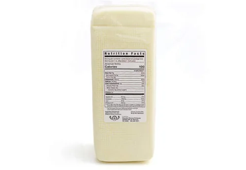 Vista 2 de Bloque - Queso de Wisconsin - Queso en Bloque Suave (16 onzas)