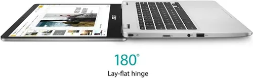 Vista 5 de ASUS ChromeBook/SILVER/14.0 FHD no táctil/N4020/4GB/Intel UMA/64GB/Chrome