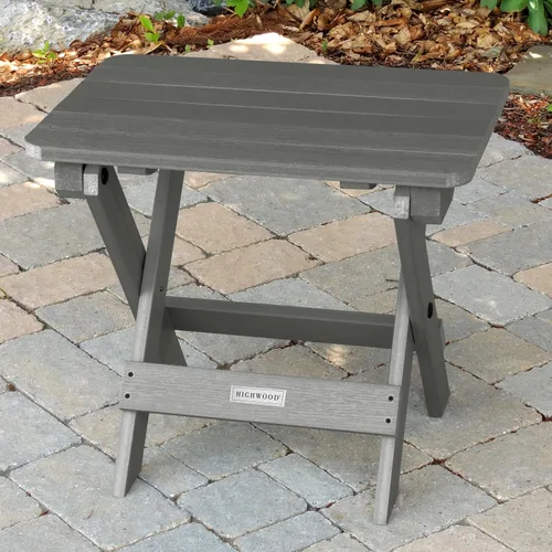 Vista 2 de highwood Mesa auxiliar Adirondack plegable, teca costera Coastal Teak