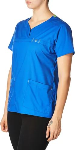 Vista 2 de Wink 'Wonderflex' paciencia 'cuello curvado parte superior' parte superior de uniforme