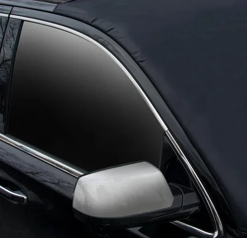 Vista 5 de Cubierta magnética para parabrisas, tamaño enorme que se adapta a cualquier automóvil, camión, SUV, camioneta o automóvil, mantiene el hielo